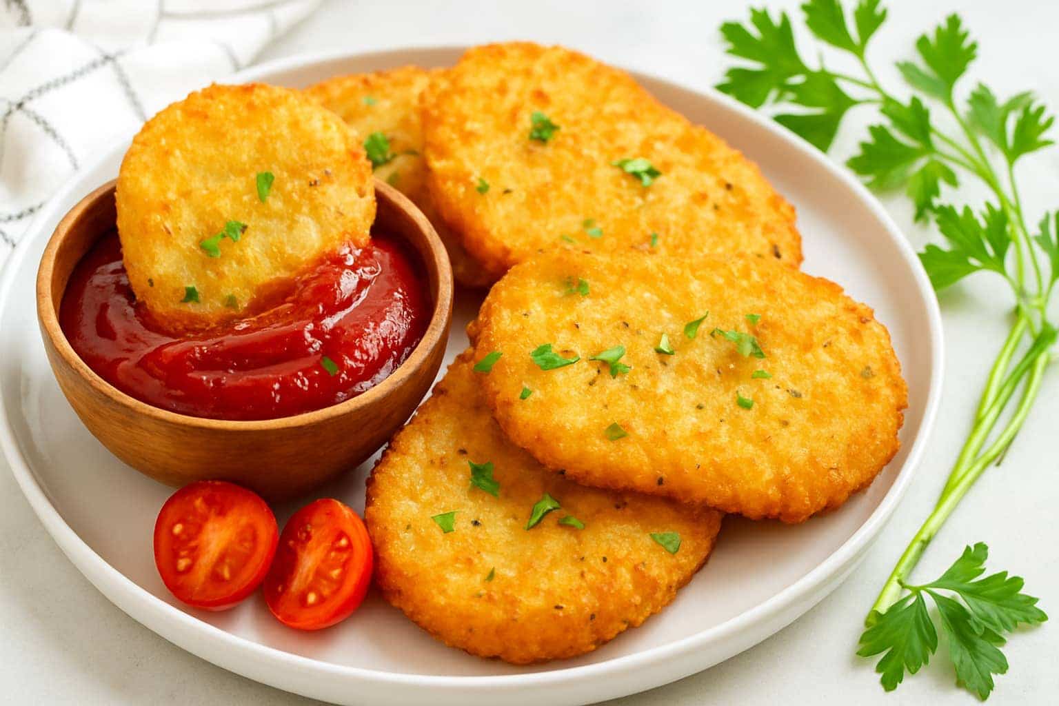 Frozen Hash Browns in Air Fryer