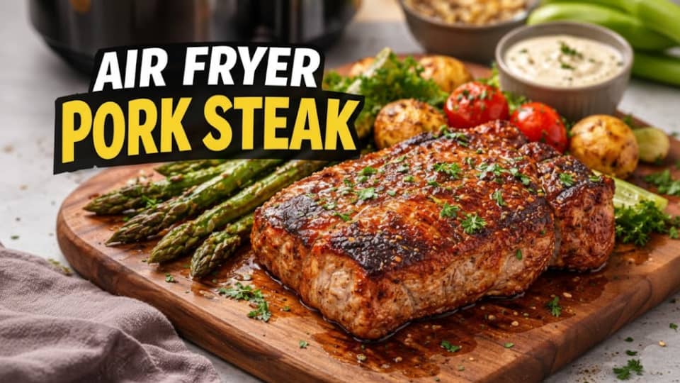Air Fryer Pork Steak
